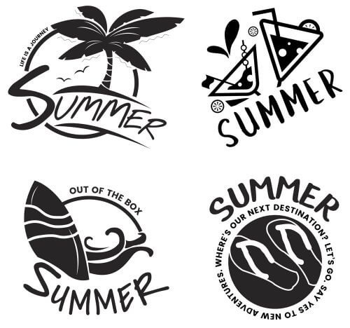 Logoentwürfe Summer