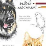 Amazon: Buch Lieblingstiere selber zeichnen - Katze, Hund & Co - einfach nach Foto Schritt für Schritt