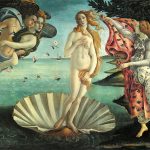 Die Geburt der Venus Gemälde von Sandro Botticelli