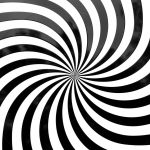 Optische Täuschung - Spirale