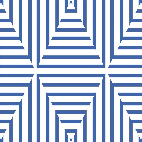 Optical illusion- Opposite motifs
