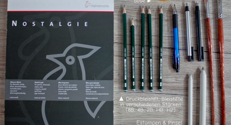 Zeichenausstattung für Vielzeichner und Künstler