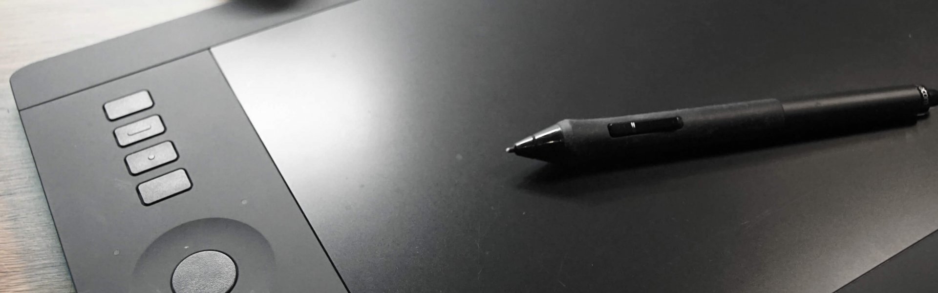 Wacom Grafiktablett mit Stift