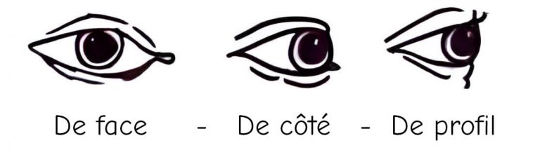 Apprendre à dessiner la tête et le visage - yeux, nez & bouche
