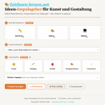 Ideen-Impulsgeber für Kunst und Gestaltung