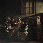 Kunstepochen: Barock Caravaggio - Berufung des heiligen Matthäus (Quelle: Public Domain Wikimedia)