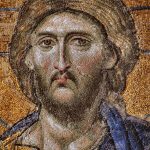 Kunstepochen Mittelalter: Christus Pantokrator Mosaik (Quelle: Public Domain Wikimedia)