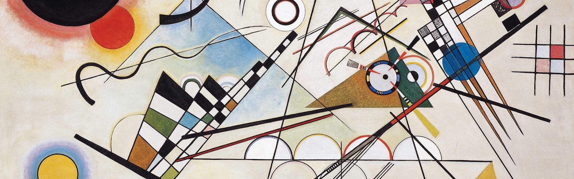 Kunstepochen: Moderne Wassily Kandinsky - Komposition VIII (Quelle: Public Domain Wikimedia)