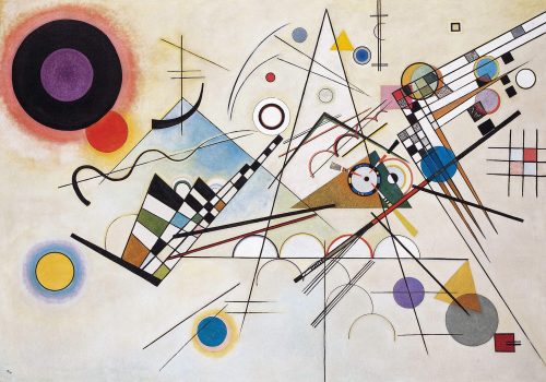 Kunstepochen: Moderne Wassily Kandinsky - Komposition VIII (Quelle: Public Domain Wikimedia)