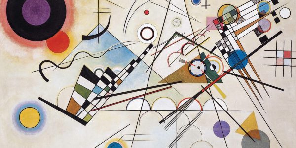Kunstepochen: Moderne Wassily Kandinsky - Komposition VIII (Quelle: Public Domain Wikimedia)