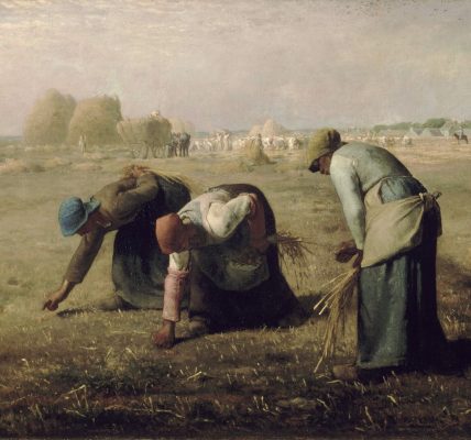 Kunstepochen: Realismus Jean-François Millet - Die Ährenleserinnen (Quelle: Public Domain Wikimedia)