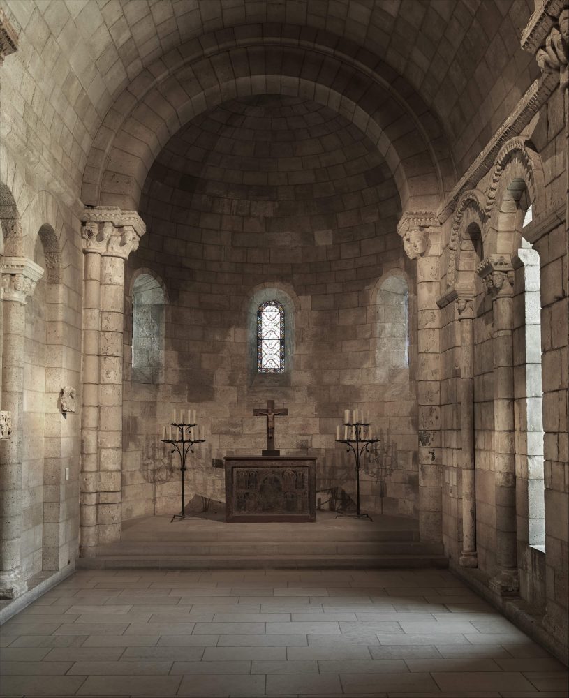 Epocas artísticas: Románico: Capilla de Notre-Dame-du-Bourg en Langon (Fuente: Dominio público, MetMuseum)