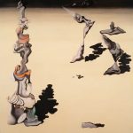 Kunstepochen: Surrealismus Yves Tanguy - Trug im Garten (1930) (Quelle: Public Domain Wikimedia)