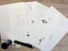 Mund zeichnen mit Bleistift